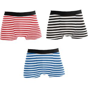3 Pack Mens Trunks Underwear with Pouch Soft Breathable Boxer Briefs S-2XL