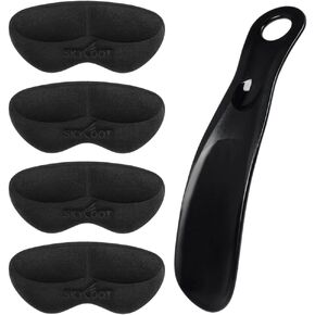 Skyfoot Heel Grips Liner Cushions for Loose Shoe Fit, Heel Pads Inserts to Prevent New Shoes Rubbing, Blister, Wide Heel's Shoe Slipping and Too Big Shoes
