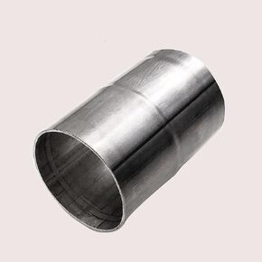 2.25" ID to 2.25" ID Universal Exhaust Pipe to Pipe Coupling Coupler Joiner Connector Aluminized Steel Khaos Motorsports