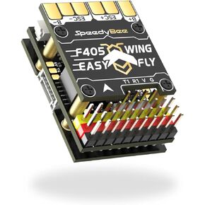 Speedybee F405 Mini Fixed Wing Flight Controller,Support INAV Ardupilot APP Wireless Configuration 11 PWM Solder-Free Multilayer FC PDB Board