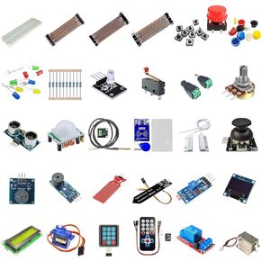 Starter Kit for Arduino, ESP32, ESP8266, Raspberry Pi