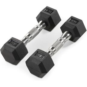 MARCY Rubber Hex Dumbbell