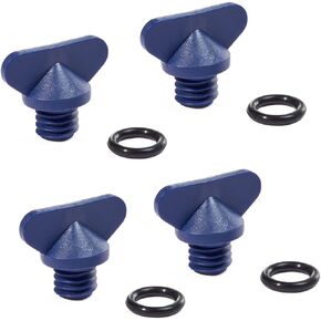 UTSAUTO 4Pcs Manifold Engine Block Drain Plug with O-Ring 22-806608A02 & 18-4226 Compatible with GLM 13992