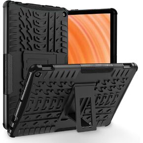 for 2023 Release Fire HD 10 Tablet Case(Fit 13th Generation Not Fit 11th/9th/7th Gen) Dual Layer Heavy Duty Shockproof Rugged Case with Kickstand for Kids, Also for 10in Sony Nokia