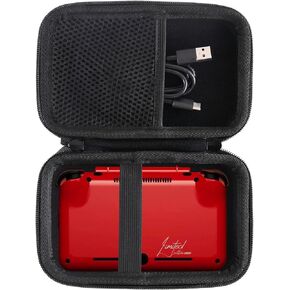 Hard Carrying Case Compatible with Analogue Pocket Handheld Game Console/Retroid Pocket Flip Retro Game Handheld Console Case.