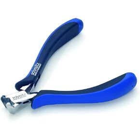 Oblique Cutter 5 '' - schmitz 3612HS22 - large head and long cutting edges with fine bevel - ESD - Dissipative - Hightech tool for professionals - Made in Germany - Solingen