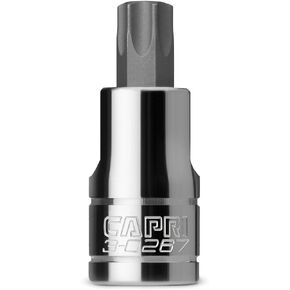 Capri Tools T6 Star Bit Socket, 1/4-Inch Drive