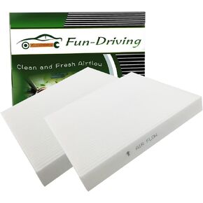 2 Pack White FD157 Cabin Air Filter for AVALON/CAMRY/COROLLA/PRIUS/PRIUS PRIME/RAV4,ES350/RX350/RX350L/RX450H/RX450HL,CX-9,Replace 87139-0E040/TK48-61-J6X