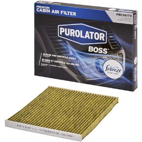 Purolator C36179 PurolatorONE Advanced Cabin Air Filter Compatible With Select Hyundai, Kia, Chevrolet, GMC, Saturn, 1 Count (Pack of 1)