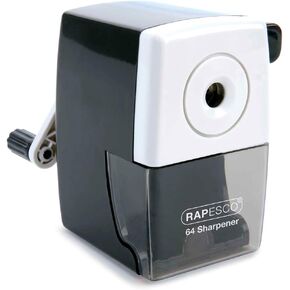 Rapesco 64 Desk Top Pencil Sharpener, Black (R64000B2)
