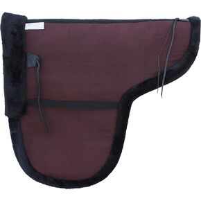 CHALLENGER Australian Wool Felt Premium Shaped Trail Rider Comfort Pad Black 109SP565