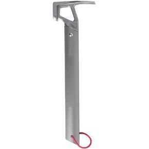 Camping Claw Hammer, Multi-Functional Tent Stake Hammer Portable Stainless Steel Ox Horn Head Tent Stake Hammer with Aluminium Handle for Camping Hiking Backpacking Gardening