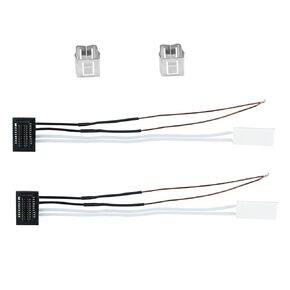 2sets 24V 48W Ceramic Heater & Thermistor with Retaining Clamps- P1 Series Compatible with Bambulab P1P P1S P1S Combo 3D Printer Accessories Parts