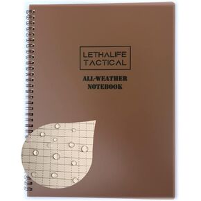 All Weather Field Notebook, Full Size, 8.5x11, Fully Waterproof