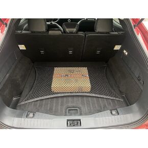 Floor Style Trunk Mesh Cargo Net for Ford Mustang Mach E 2021-2024 Car Accessories - Premium Trunk Organizers and Storage - Cargo Net for Crossover SUV - Vehicle Carrier Organizer for Mustang Mach E