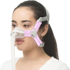 4 Pack Satin CPAP Strap Covers Silky CPAP Headgear Pads for Resmed AirFit N20 or Respironics Wisp Nasal CPAP Mask CPAP Y Strap Cover Reduce Red Marks