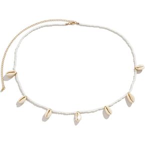 Seashell Waist Chain, 26-36in Belly Chain, Seashell Body Chain, Waist Beads for Women, Refreshing Waist Beads in Saudi Arabia