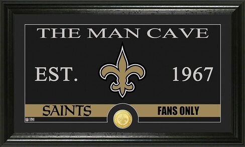 NFL "Man Cave" Panoramic Photo Minted Coin in Saudi Arabia