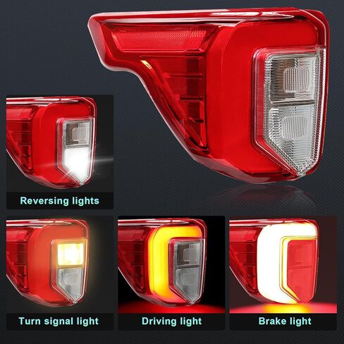 Tail Light Rear Brake Lamp For Ford Explorer 2011 2012 2013 2014 2015 With Wire Harness and Bulbs(Right Passenger Side) in Kuwait