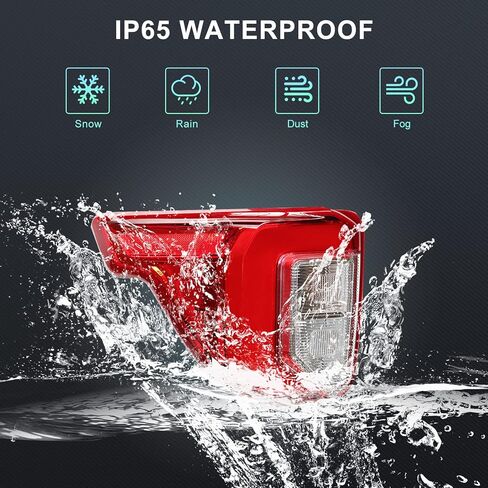 Tail Light Rear Brake Lamp For Ford Explorer 2011 2012 2013 2014 2015 With Wire Harness and Bulbs(Right Passenger Side) in Kuwait