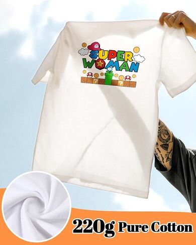 Flafens T Shirts for Women Graphic Tees Cute Shirts Cotton Fit Short Tshirts in Saudi Arabia