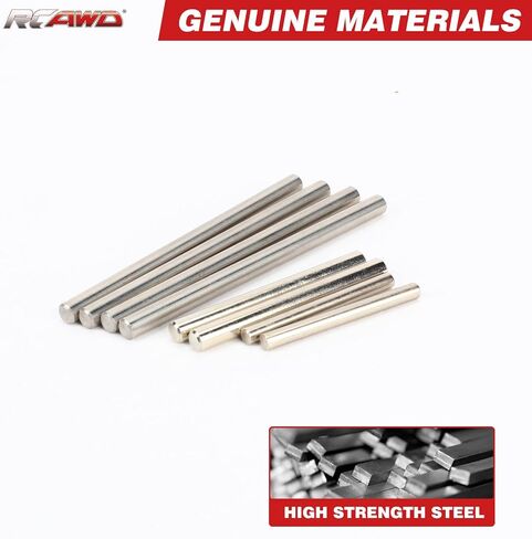 RCAWD Suspension Arms Hinge Pins Set for ARRMA 3S, Big Rock 3S, Granite Senton Vorteks Typhon 3S & Mega Upgrades, A-Arm pins Set 1/10 1/8 Part #ARAC5026#ARAC5028#ARAC5027 in Saudi Arabia