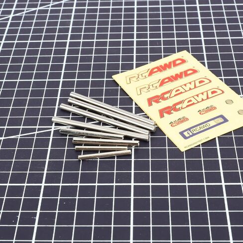 RCAWD Suspension Arms Hinge Pins Set for ARRMA 3S, Big Rock 3S, Granite Senton Vorteks Typhon 3S & Mega Upgrades, A-Arm pins Set 1/10 1/8 Part #ARAC5026#ARAC5028#ARAC5027 in Saudi Arabia