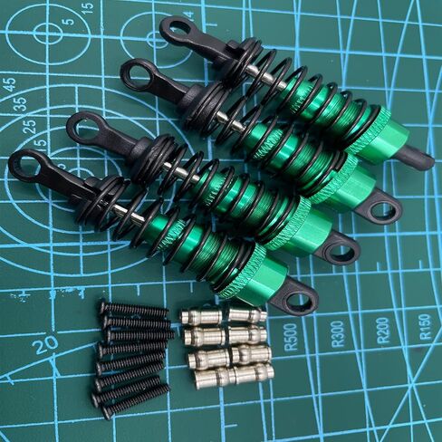 1/10 RC ممتص الصدمات المملوء بالزيت لسيارة Tamiya TT02 TT01 للصدمات M05 TA05 1/10 على الطريق Tamiya Rc Car (أخضر) in Saudi Arabia