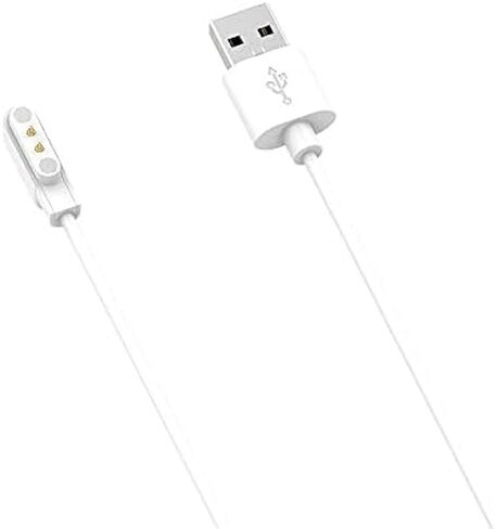 متوافق مع شاحن الساعة الذكية ESFOE Military، كابل شاحن بديل لكابل شحن USB مغناطيسي Lamshaw متوافق مع LIGE ST19، ESFOE ST19، FOXBOX ST19، FEELNEVER ST19 1.43 بوصة AMOLED Military Watch الذكية in Kuwait