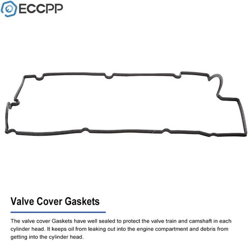 ECCPP Engine Valve Cover Gasket 22441-26801 2006-2011 for Kia Rio5 2006-2011 for Hyundai Accentfor 2006-2011 for Hyundai Accent 2241026855 Valve Cover Gasket Kit 264-990 in Saudi Arabia