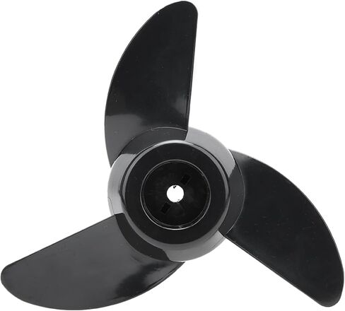 Trolling Motor Propeller, 3 Blades Electric Outboard Motor Propeller for 28lb/36lb/46lb, 12V24V Thicken Plastic Electric Thruster Marine Accessory, Replacement for Kayak, Boat, Drill Propeller in Kuwait