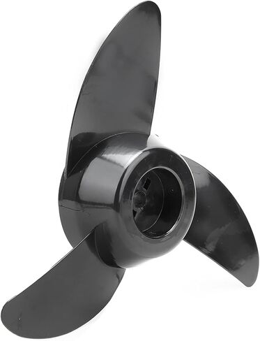 Trolling Motor Propeller, 3 Blades Electric Outboard Motor Propeller for 28lb/36lb/46lb, 12V24V Thicken Plastic Electric Thruster Marine Accessory, Replacement for Kayak, Boat, Drill Propeller in Kuwait