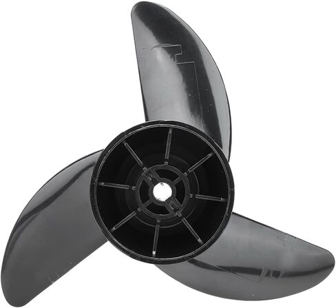 Trolling Motor Propeller, 3 Blades Electric Outboard Motor Propeller for 28lb/36lb/46lb, 12V24V Thicken Plastic Electric Thruster Marine Accessory, Replacement for Kayak, Boat, Drill Propeller in Kuwait