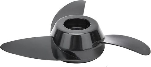 Trolling Motor Propeller, 3 Blades Electric Outboard Motor Propeller for 28lb/36lb/46lb, 12V24V Thicken Plastic Electric Thruster Marine Accessory, Replacement for Kayak, Boat, Drill Propeller in Kuwait