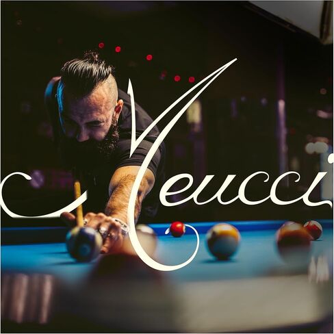 Meucci Pool Cues - عصا حمام سباحة متستر، أسود - عصا حمام سباحة أنيقة من خشب القيقب والأبنوس 19oz مع عمود انحراف منخفض، تصميم وملمس متوازن، عصي حمام سباحة عالية الجودة للبالغين، الهواة أو اللاعبين المحترفين in Kuwait