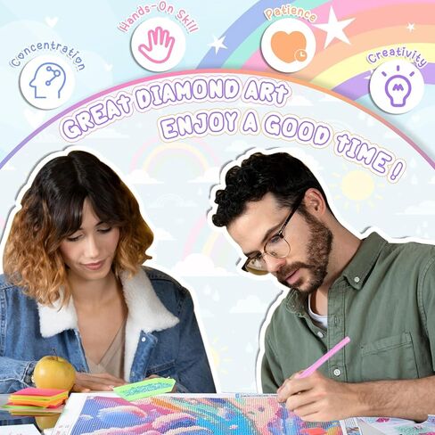 IPISSOI 5D Watercolor French Bulldog Painting Diamond Painting Kits for Adults Beginner, DIY Dog Diamond Art for Home Wall Decor Gifts, Full Drill Round Gem Art 30x40cm in Saudi Arabia