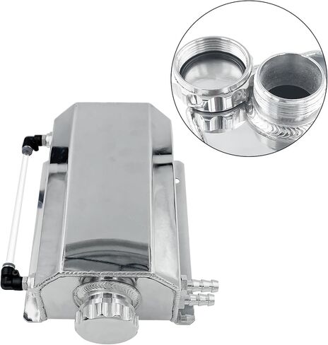 2L الألومنيوم المبرد تجاوز خزان التوسع المبرد توسيع الصيد يمكن خزان المبرد استعادة المياه خزان المياه خزان مصقول in Kuwait