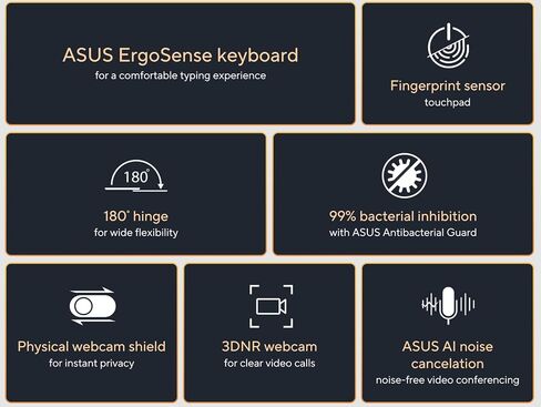 ASUS Vivobook 16" Slim Laptop, AMD Ryzen 7 5800HS(Beat i7-1195G7), Webcam, USB Type-C, WiFi 6, Windows 11 Home, with/Mouspad (16GB RAM | 1TB SSD) in Saudi Arabia