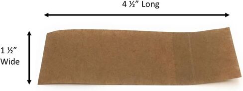 N. F. String & Son Red Paper Napkin Bands with Self-Sealing Glue, 2000/Box (Red, 2000) in Saudi Arabia