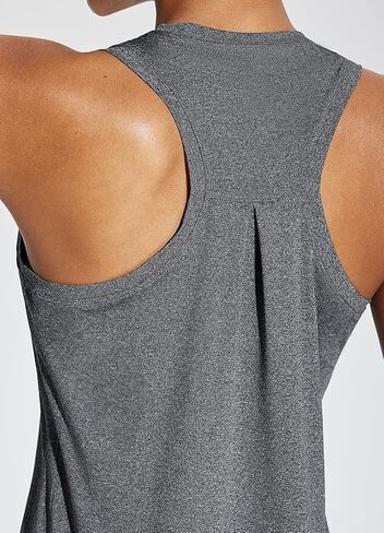 BALEAF Women's Workout Tops Racerback with Workout Shorts L in Saudi Arabia