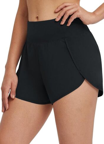 BALEAF Women's Workout Tops Racerback with Workout Shorts L in Saudi Arabia