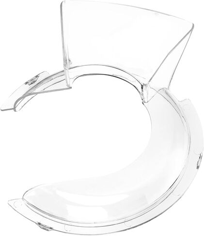 درع صب درع المطبخ لخلاطات KitchenAid 4.5 و5 qt، استبدل درع الصب KN1PS، ملحقات حماية السلامة من الرذاذ (شفاف) in Kuwait