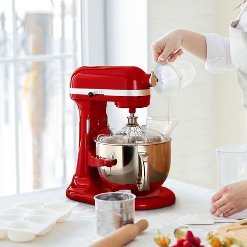 درع صب درع المطبخ لخلاطات KitchenAid 4.5 و5 qt، استبدل درع الصب KN1PS، ملحقات حماية السلامة من الرذاذ (شفاف) in Kuwait