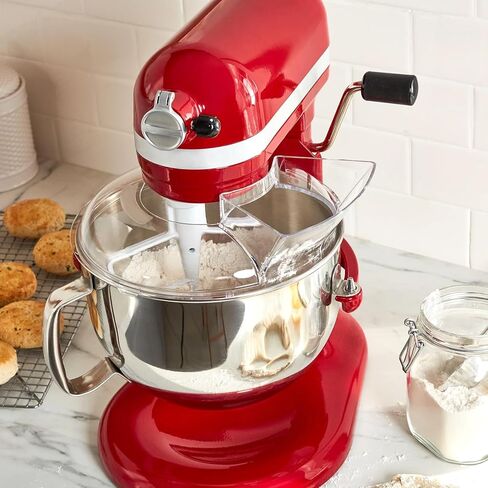 درع صب درع المطبخ لخلاطات KitchenAid 4.5 و5 qt، استبدل درع الصب KN1PS، ملحقات حماية السلامة من الرذاذ (شفاف) in Kuwait
