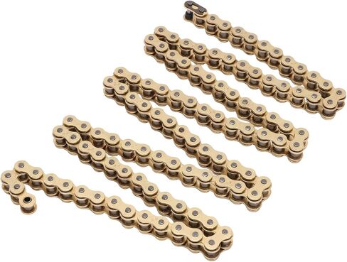سلسلة 420 للسورون، 120 وصلة سلسلة محرك دائرية للدراجة الترابية الكهربائية Sur Ron Light Bee S/Light Bee X-Gold in Kuwait