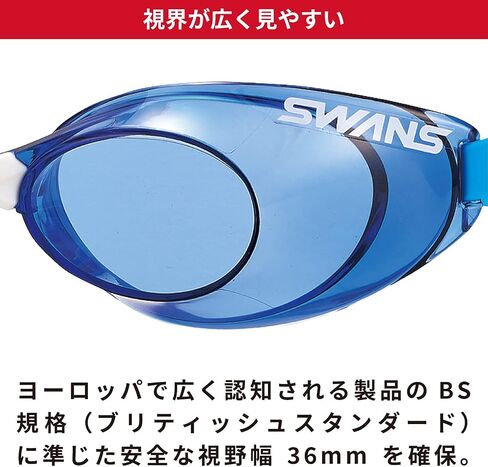 نظارات السباحة Swans Sniper SR-10، صنعت في اليابان، للسباق، غير مبطنة، من عمر 12 عامًا إلى البالغين، نموذج معتمد من Fina in Saudi Arabia