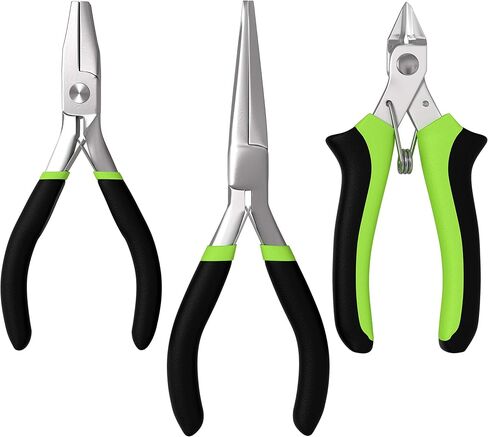 Metal Earth 3-Piece Tool Set - Clipper - Flat Nose Pliers - Needle Nose Pliers in Saudi Arabia