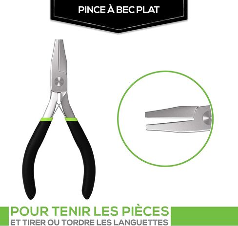 Metal Earth 3-Piece Tool Set - Clipper - Flat Nose Pliers - Needle Nose Pliers in Saudi Arabia