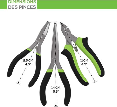 Metal Earth 3-Piece Tool Set - Clipper - Flat Nose Pliers - Needle Nose Pliers in Saudi Arabia