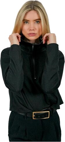 سويت شيرت قصير من Aegis Apparel Faraday، كتل قماش حماية E M F 99% 5 G، WiFi، بلوتوث، أبراج خلوية للنساء in Kuwait